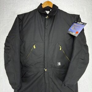 Carhartt Extremes Arctic Quilt Lined Coveralls Men 44 Tall X06 BLK Black NWT NOS
